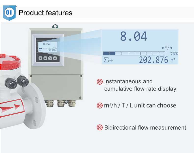 Remote Type Electromagnetic Flowmeter Meacon Automation